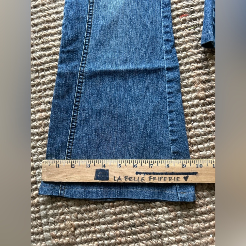 Vintage 90s stretch flares / low waist - Picture 9 of 12